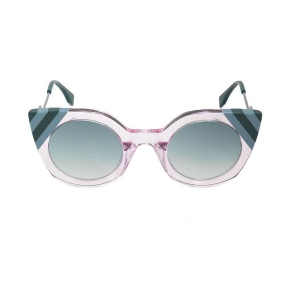 Fendi Waves FF0240/S 35J PINK Sunglasses - Picture 3 of 5